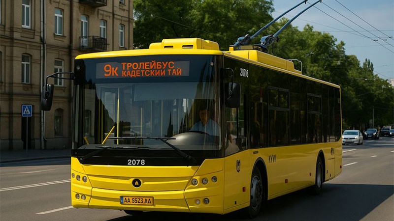 Тролейбус 9К Київ