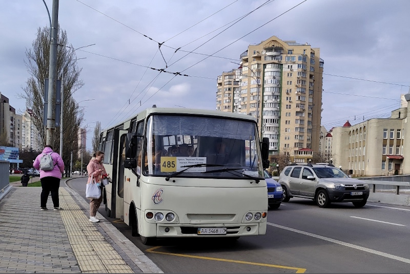 Маршрутка 485 Київ