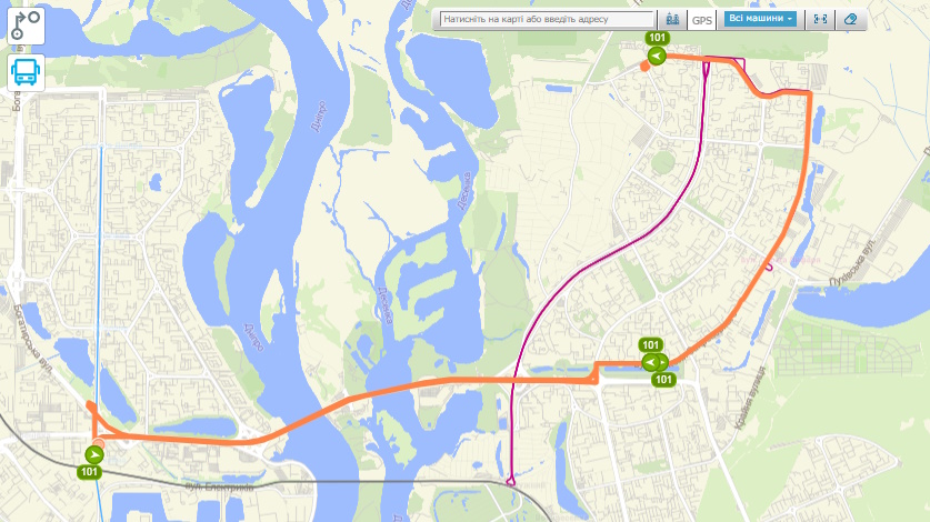 Автобус 101 Київ