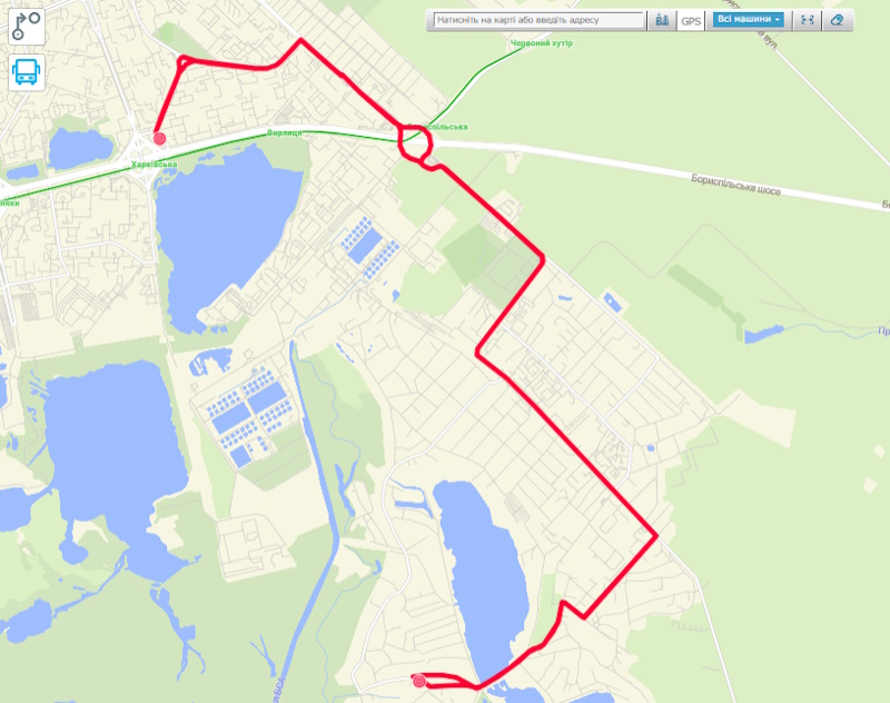 Автобус 104 Київ