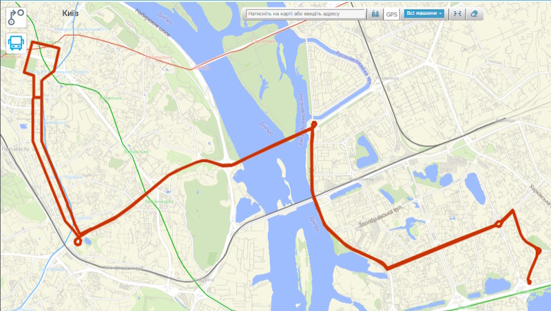 Автобус 110 Київ