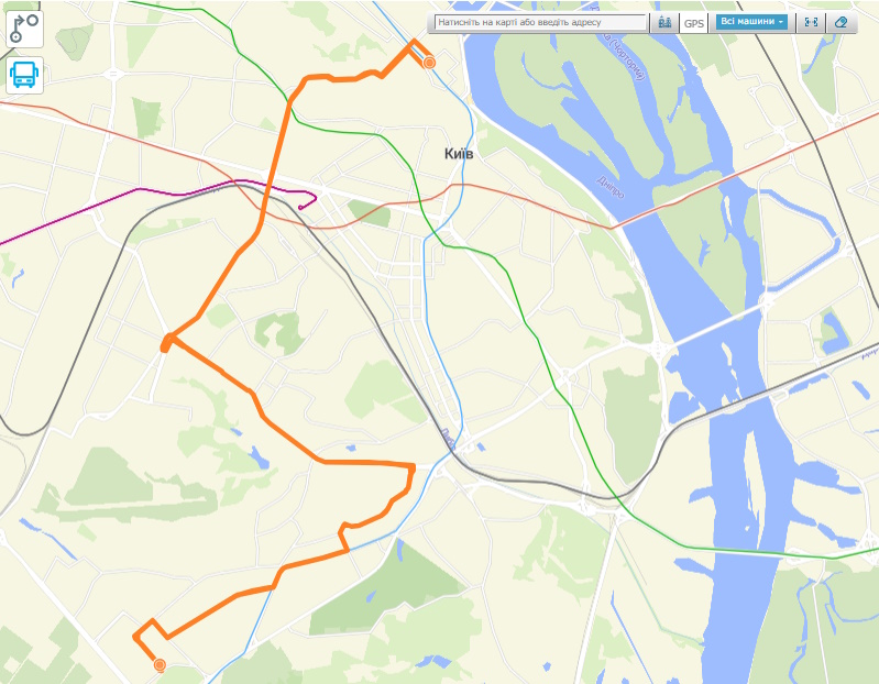 Автобус 119 Київ