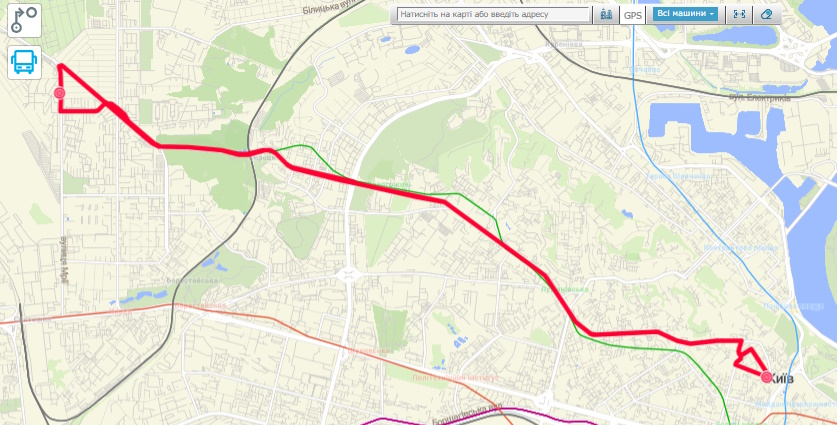 Тролейбус 16 Київ