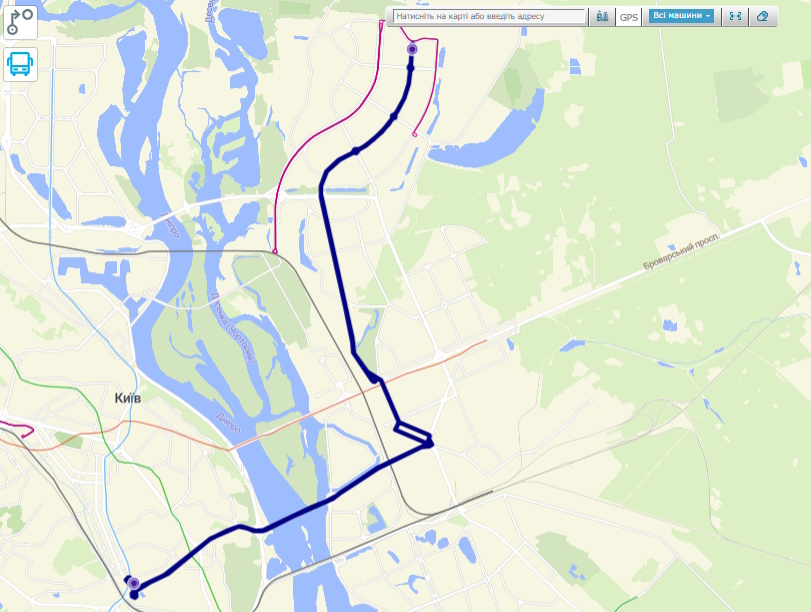 Тролейбус 50 Київ