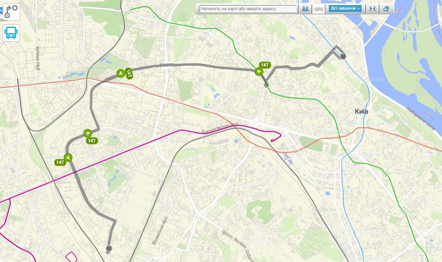 Автобус 14Т Київ