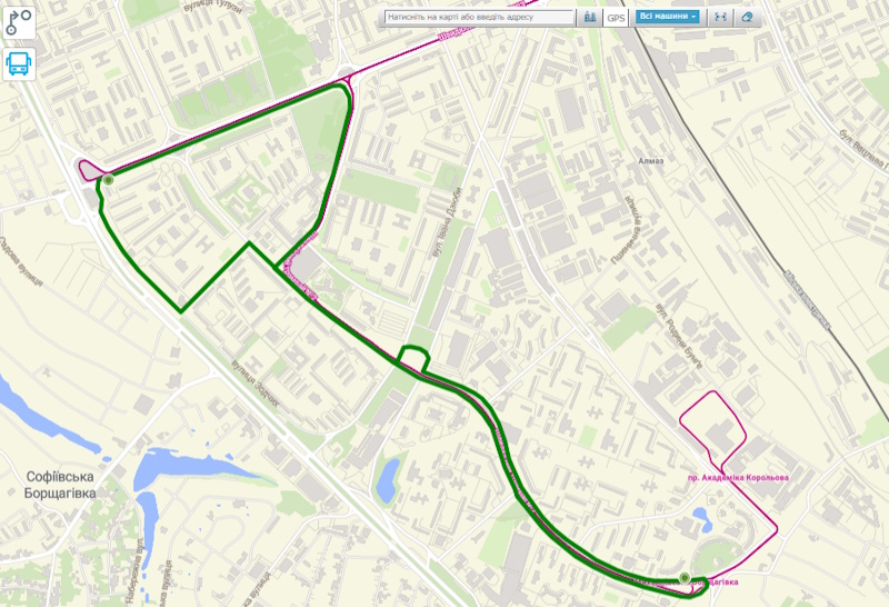 Автобус 3Т Київ