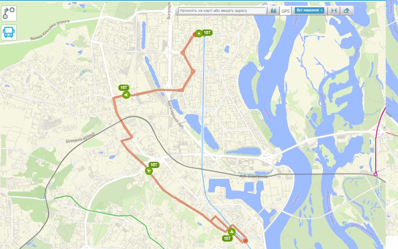 Автобус 16Т Київ