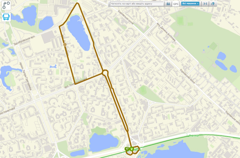 Автобус 17 Київ