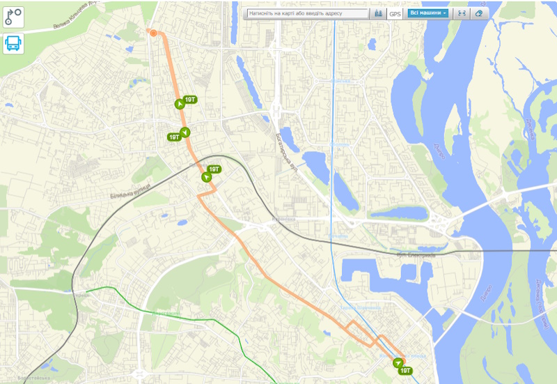 Автобус 19Т Київ