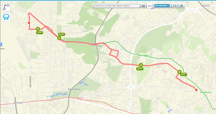 Автобус 23ТР Київ