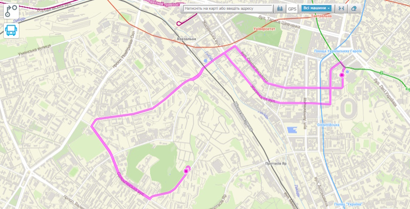 Автобус 3ТР Київ