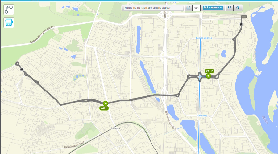 Автобус 24ТР Київ