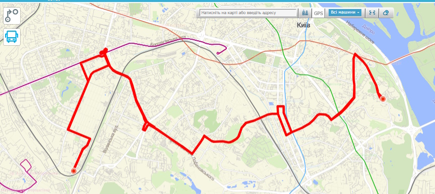 Автобус 25 Київ