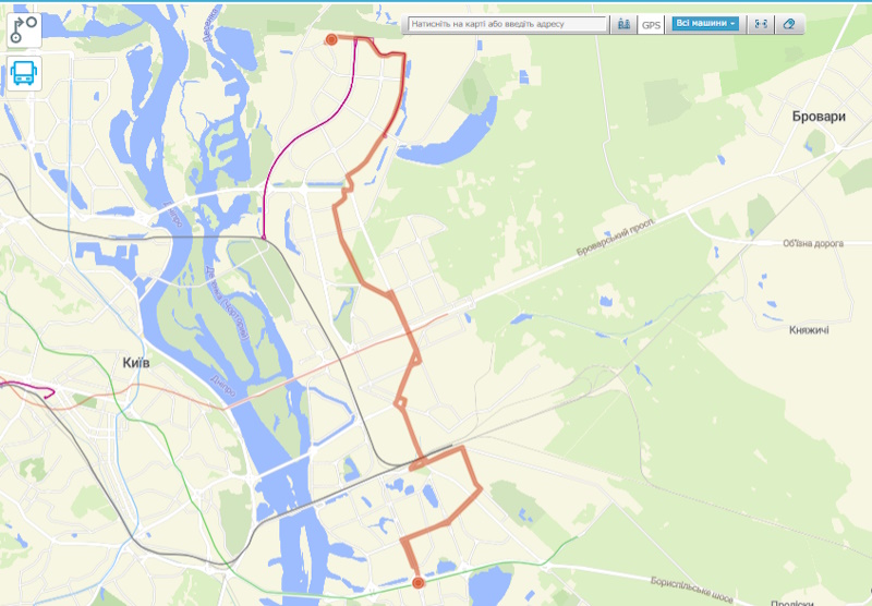 Автобус 27Т Київ