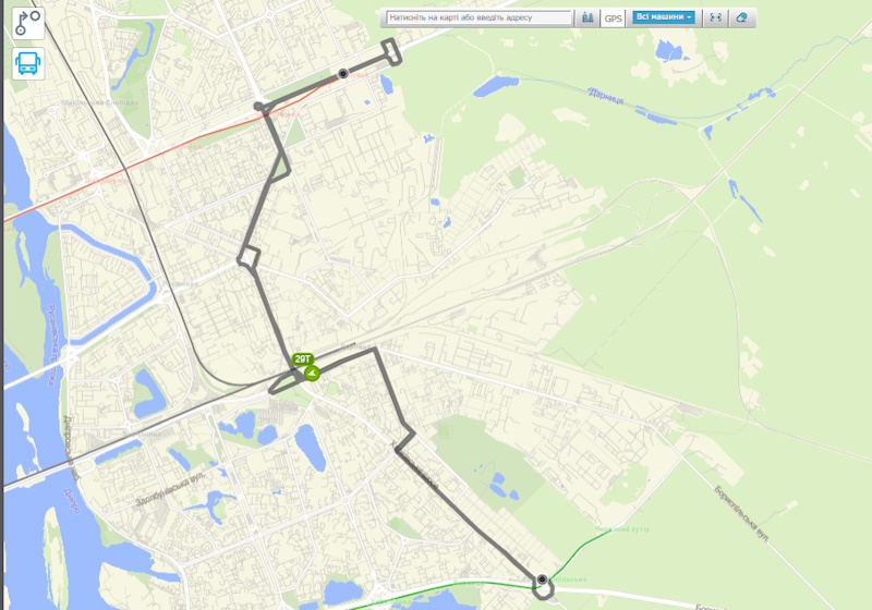 Автобус 29Т Київ