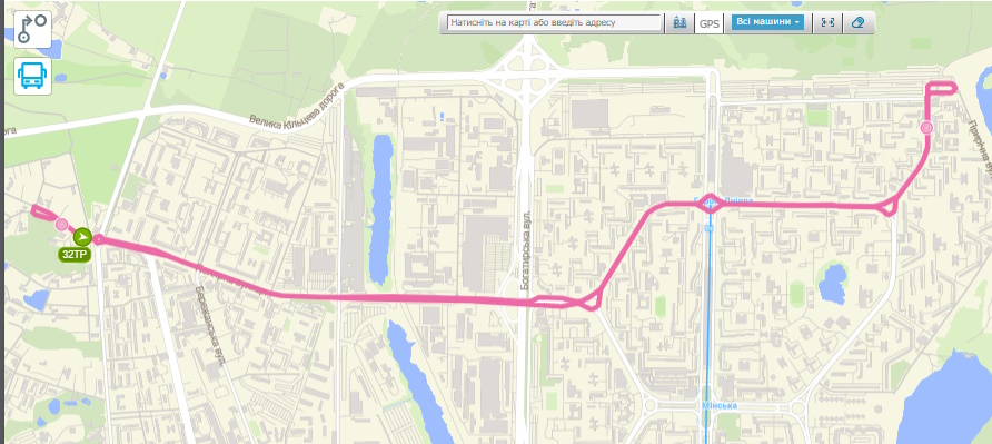 Автобус 32ТР Київ