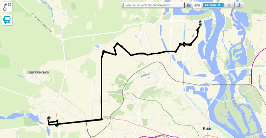 Автобус 36ТР Київ