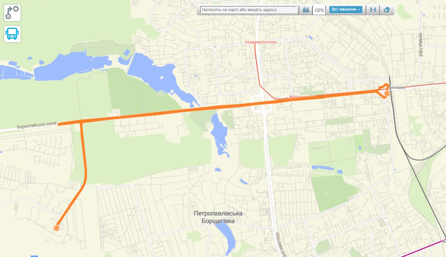 Автобус 37А Київ