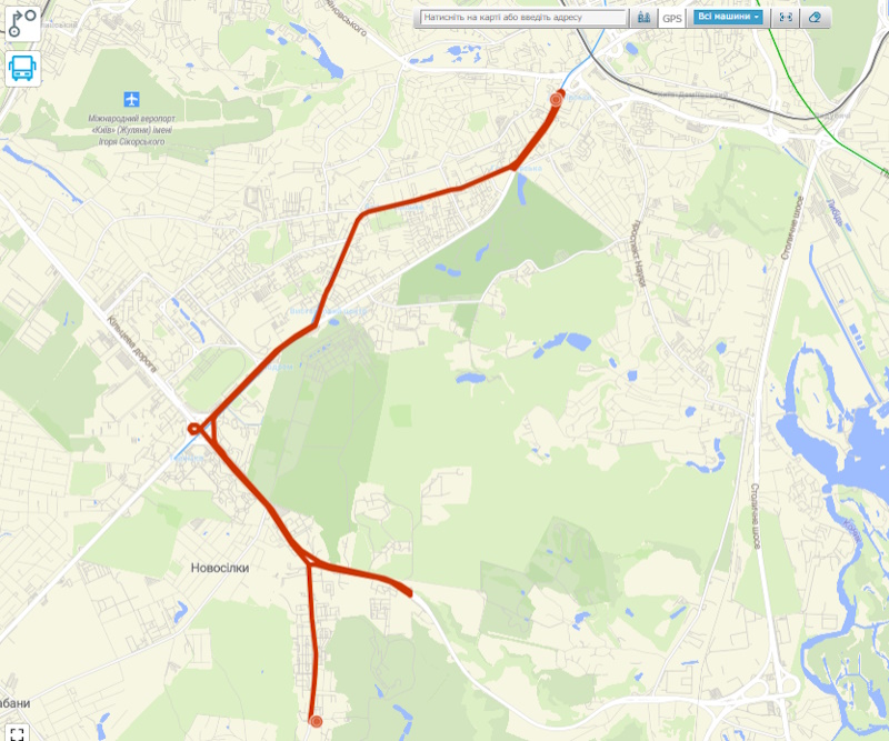 Автобус 38 Київ