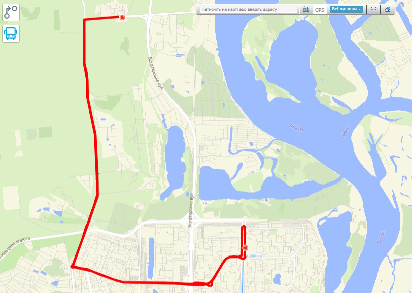 Автобус 40 Київ