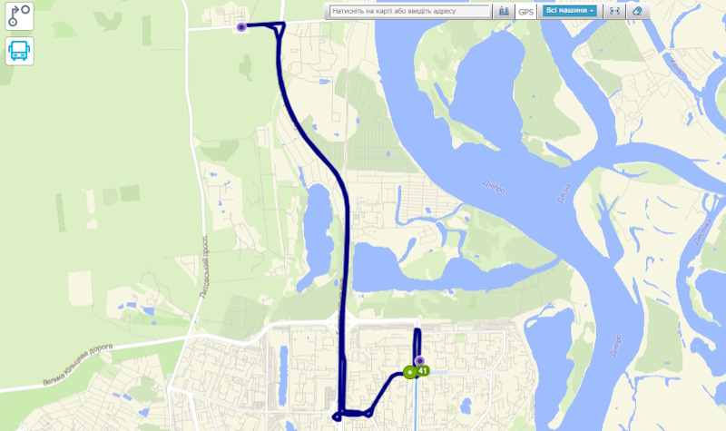 Автобус 41 Київ