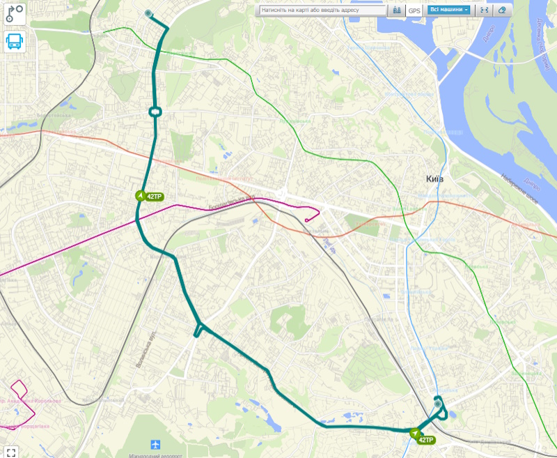 Автобус 42ТР Київ