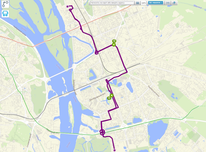 Автобус 42 Київ