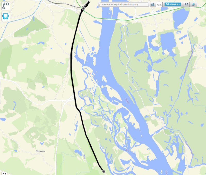 Автобус 43К Київ