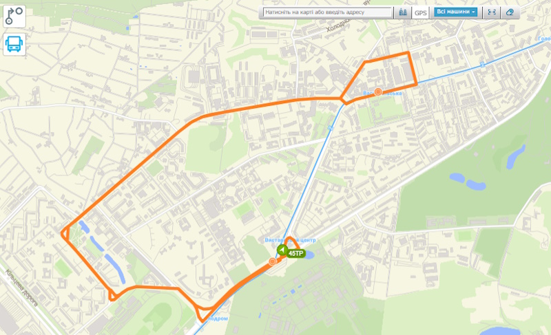 Автобус 45ТР Київ