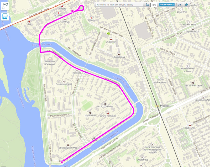 Автобус 48 Київ