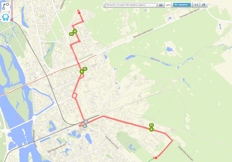 Автобус 63 Київ