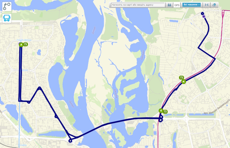 Автобус 73 Київ