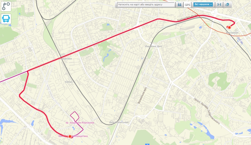 Трамвай 1 Київ