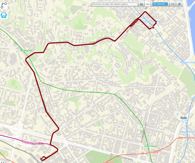 Трамвай 18 Київ