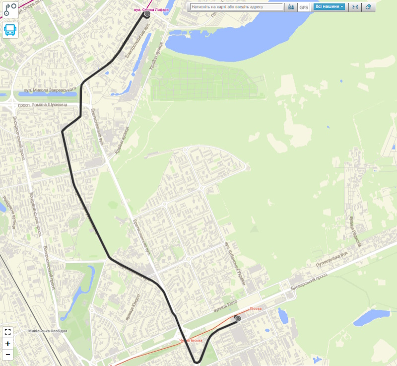 Трамвай 35 Київ