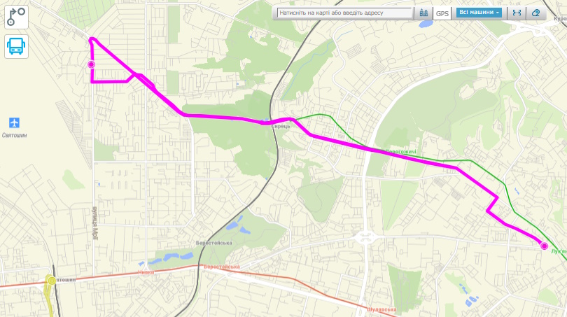Маршрутка 166 Київ