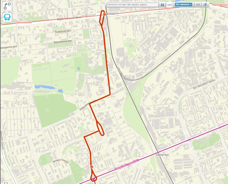 Маршрутка 203 Київ