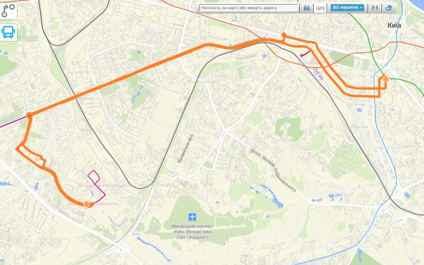 Маршрутка 411 Київ