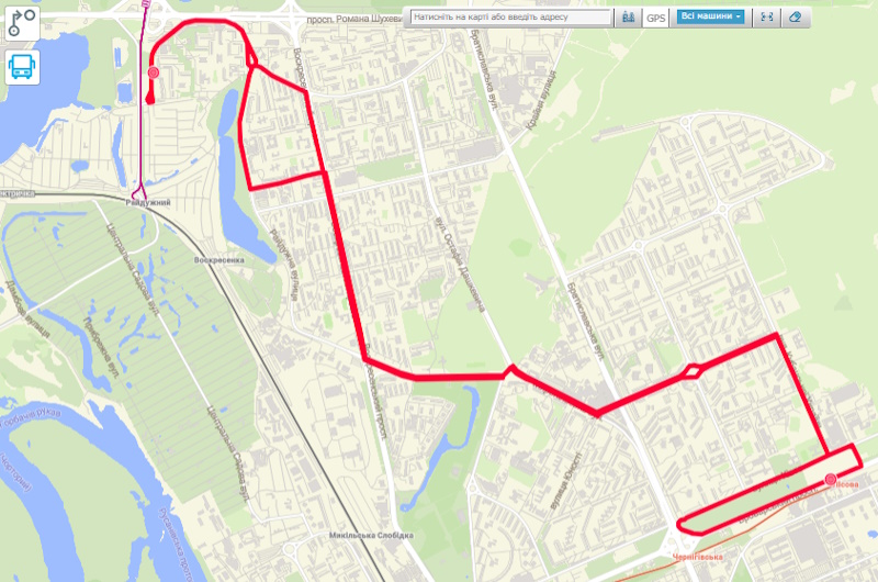 Маршрутка 498 Київ