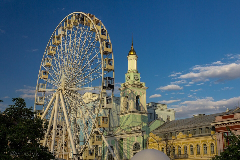 Колесо огляду Київ: де можна покататись