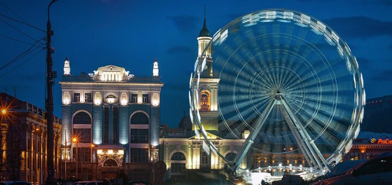 Колесо огляду Київ: де можна покататись