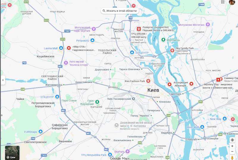 де скупатись і розслабитись