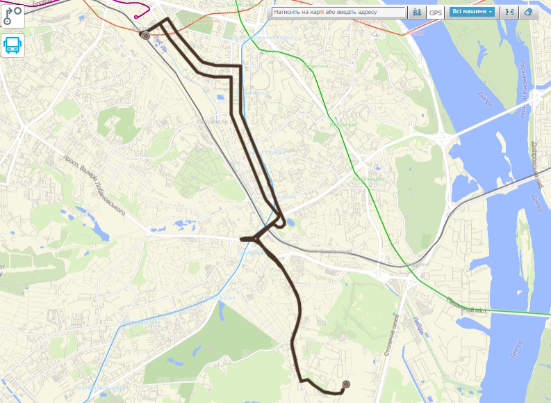 Маршрутка 539 Київ