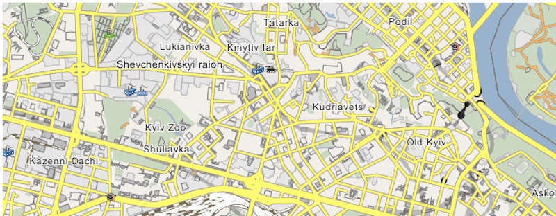 Центр - Верхнє місто і Кудрявець