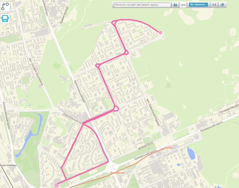 Маршрутка 544 Київ