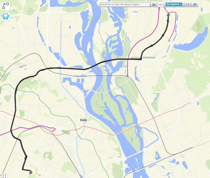 Маршрутка 550 Київ