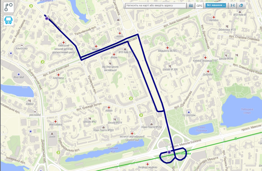 Маршрутка 577 Київ