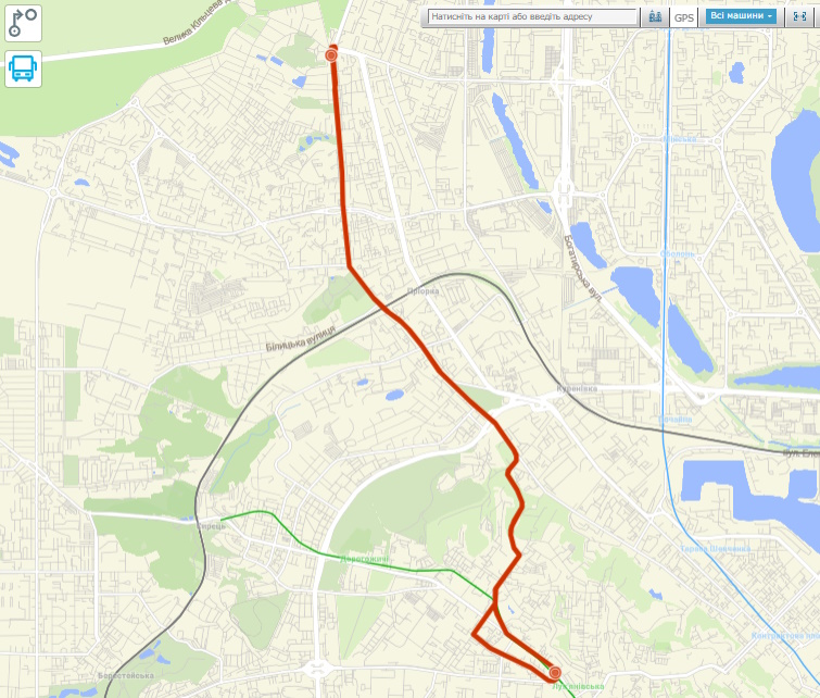 Маршрутка 586 Київ