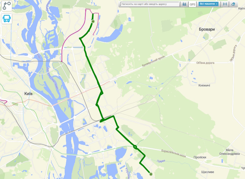 Маршрутка 529 Київ