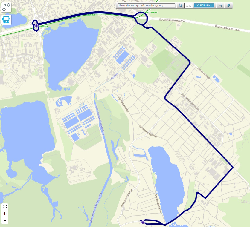 Маршрутка 529К Київ